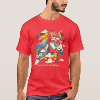 Rainbow Eenhoorn Tandarts T-shirt