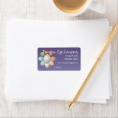 Rainbow Eggs Ei Carton Label (Insitu)