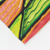 Rainbow Elephant Fleece Blanket (Hoek)