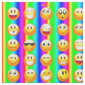 Rainbow Emoji-stof Stof (Close Up)