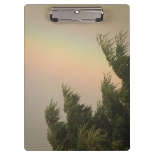 Rainbow en Trees klembord (Voorkant)