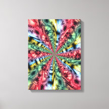 Rainbow Energy Starburst Fractal Art