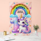 Rainbow et Unicorn 1er anniversaire (Mariage)