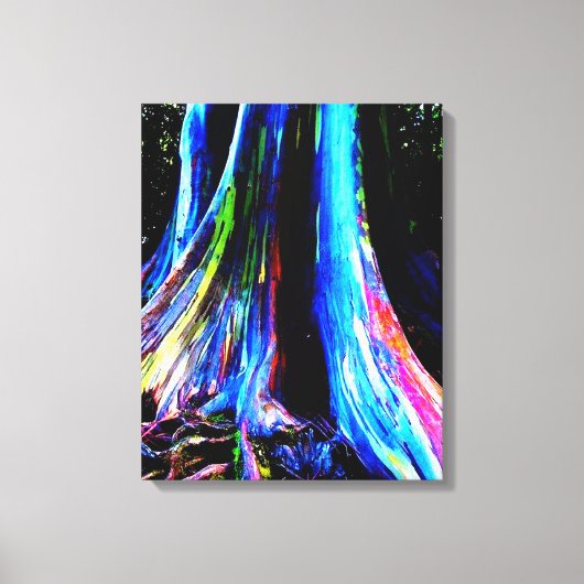 RAINBOW EUCALYPTUS TREE canvas (Voorkant)