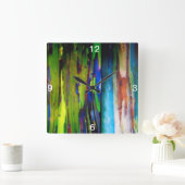 Rainbow eucalyptus Wall klok (Huis)