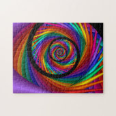 Rainbow EYE Fractal Legpuzzel (Horizontaal)