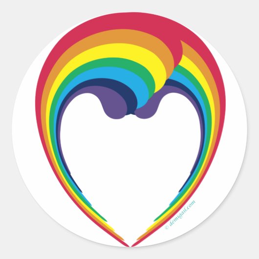 Rainbow_Face stickers (Voorkant)