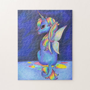 Rainbow Faerie Unicorn Legpuzzel
