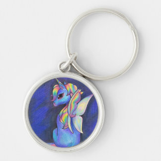 Rainbow Faerie Unicorn Sleutelhanger