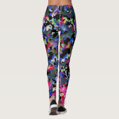 Rainbow Fall Leaves Leggings (Achterkant)