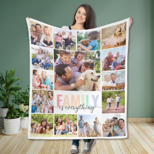 Rainbow Family is alles 15 Foto Fleece Deken