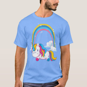 Rainbow Fantasy Animal Fairy Tale Magical Unicorn T-shirt