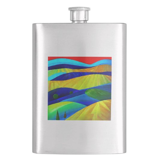 Rainbow Fantasy Hills Landschap Flacon (Voorkant)