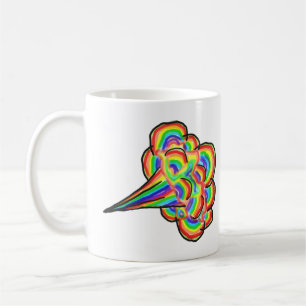 Rainbow Fart Koffiemok