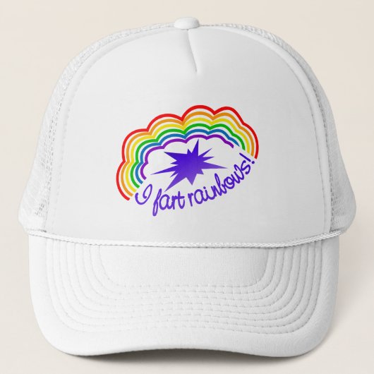 Rainbow Farts pet - kies kleur (Voorkant)