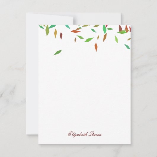 Rainbow Faux Foil Confetti Invitation Papeterie (Devant)