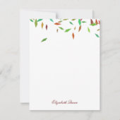 Rainbow Faux Folie Confetti Kaart (Voorkant)