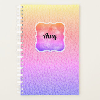 Rainbow Faux Leather Kijk Moderne Planner