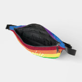 Rainbow Faux Parties scintillant Nom personnalisé  (Ouvrir)