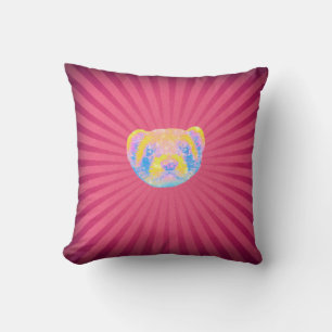 Rainbow Ferret Kussen