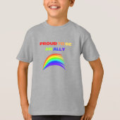 RAINBOW FIER D'ÊTRE UN T-shirt ALLY (Devant)