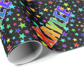 Rainbow First Name "KAYLEE" + sterren Cadeaupapier (Rol Hoek)
