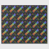 Rainbow First Name "SUZANNE" + Sterren Cadeaupapier (Vlak)