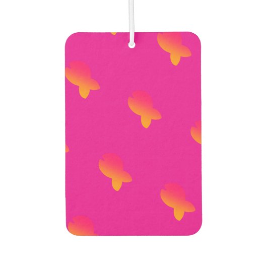 Rainbow Fish Hot Pink Luchtverfrisser (Voorkant)