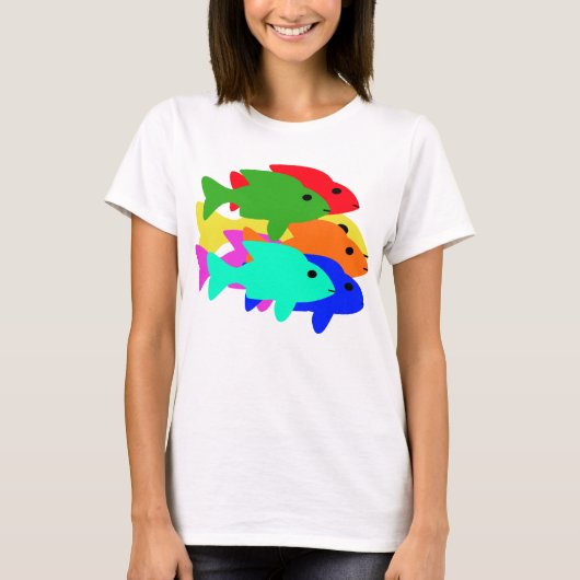 Rainbow Fish Tshirt (Voorkant)
