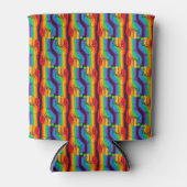 Rainbow Fist Pattern Blikjeskoeler (Voorkant)