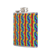 Rainbow Fist Pattern Heupfles (Links)