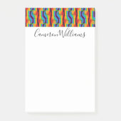 Rainbow Fist Pattern Post-it® Notes (Voorkant)