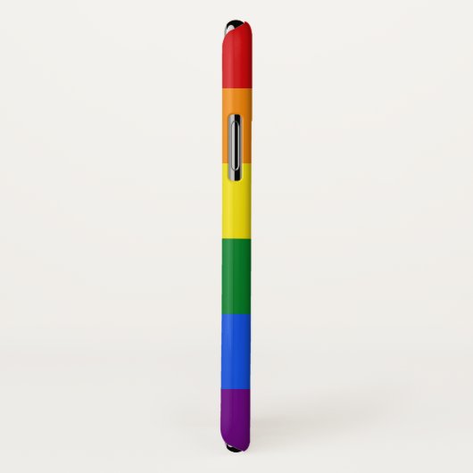 Rainbow Flag aangepaste naam telefoongesprekken Case-Mate iPhone Case (Achterkant / rechts)