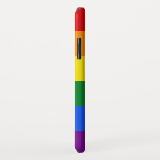 Rainbow Flag aangepaste naam telefoongesprekken Case-Mate iPhone Case (Achterkant/rechts)