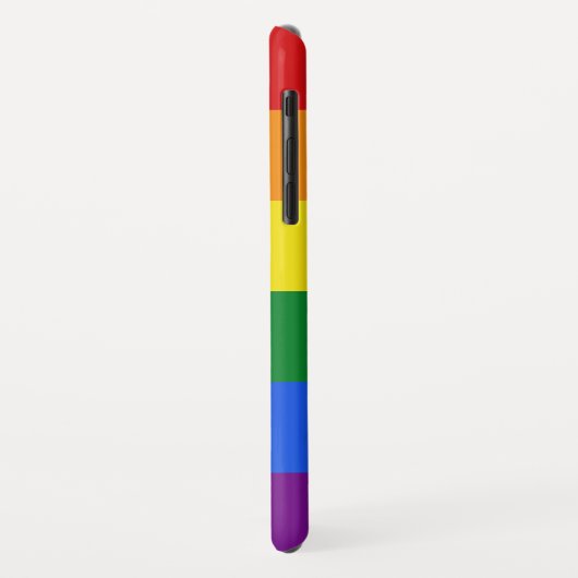 Rainbow Flag aangepaste naam telefoongesprekken Case-Mate iPhone Case (Achterkant/links)
