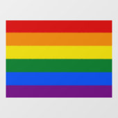 Rainbow Flag beroemd gemaakt door LGBT & Pride Raamsticker (Vel)