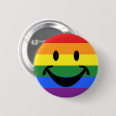 RAINBOW FLAG COLOREN jouw ideeën Ronde Button 5,7 Cm (Voorkant /achterkant)