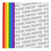 RAINBOW FLAG COLOREN + uw ideeën Kubus (Rechts)