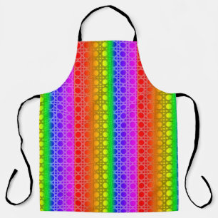 Rainbow Flag Colors Funky Gay Design GLBTQ Schort