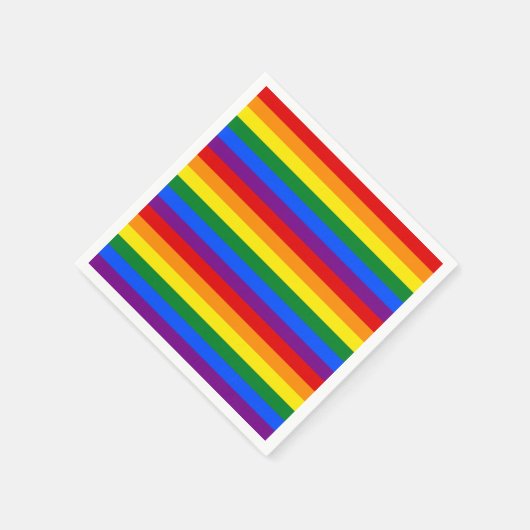 RAINBOW FLAG COLORS SERVET (Hoek)