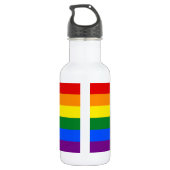 RAINBOW FLAG COLORS WATERFLES (Achterkant)