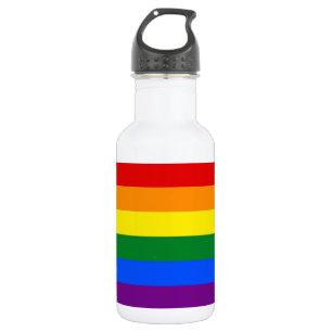 RAINBOW FLAG COLORS WATERFLES 