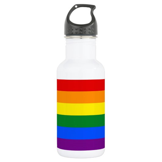 RAINBOW FLAG COLORS WATERFLES (Voorkant)