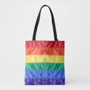 Rainbow Flag Gay Pride LGBTQ LGBT liefde is liefde Draagtas