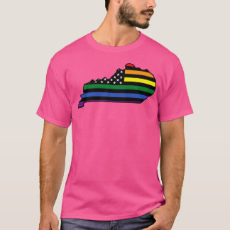 Rainbow Flag Kentucky TShirt
