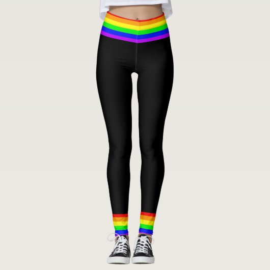 Rainbow Flag Leggings (Voorkant)