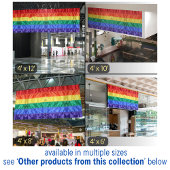 Rainbow Flag LGBTQ Rainbow Stripes LGBT Gay Pride Spandoek