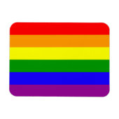 Rainbow flag magneet (Horizontaal)