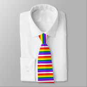 Rainbow Flag Necktie Stropdas (Gebonden)