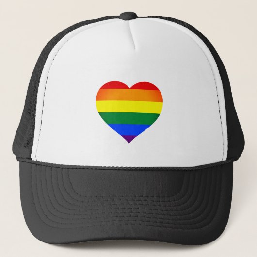 Rainbow Flag & Pride mode petten / LGBT gemeenscha (Voorkant)